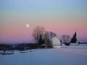 February Moonrise