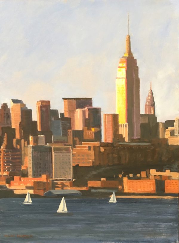 Manhattan Sunset 16x12 300