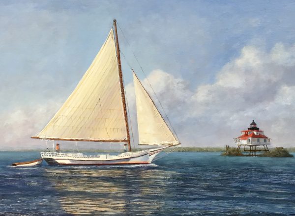 Skipjack off Thomas Point 24x36 300