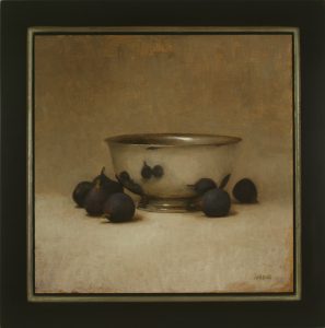 Zinkowski Figs and Silver Bowl