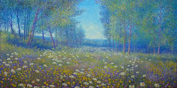 Smell of Summer, oil on linen, 60x120 cm, NOK 97.000 (2)