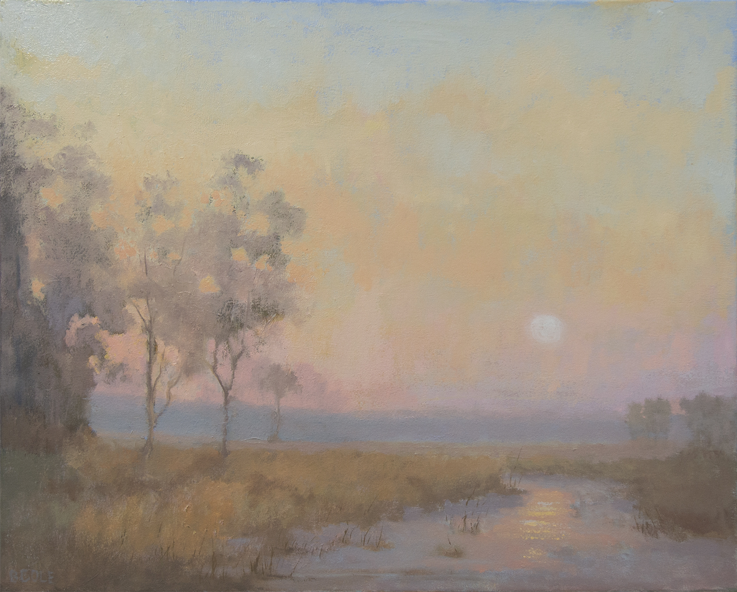 MoonRising 24x30
