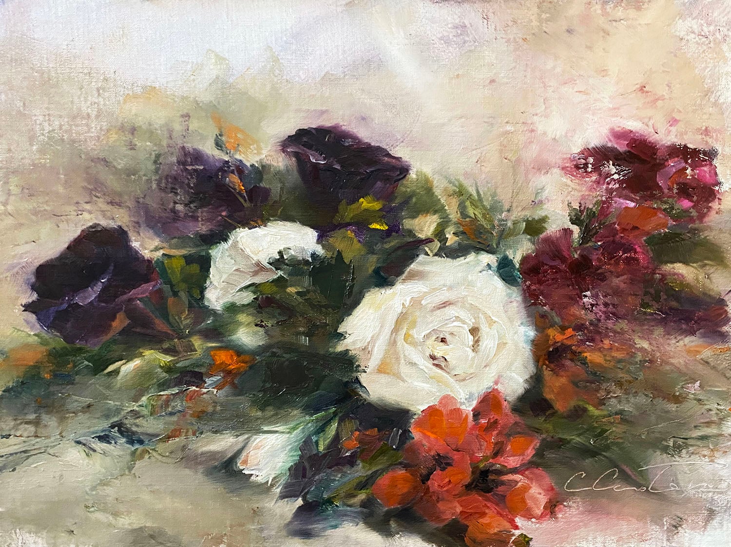 Carstens C Roses & Petunias